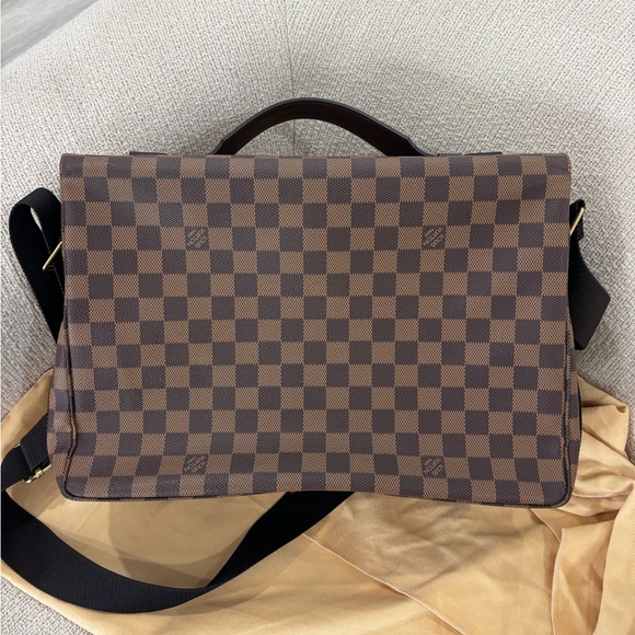 Authentic Louis Vuitton NEW Broadway damier ebene unisex messenger laptop bag - Picture 5 of 16